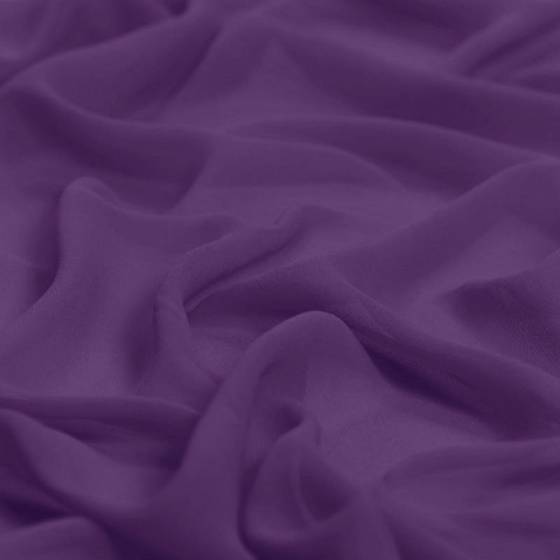 96 Colors! 55'' Wide 10MM Solid Color Thin Silk Georgette Fabric by Yard for Summer one-piece dress Shirt Clothes DIY Sewing Material F071