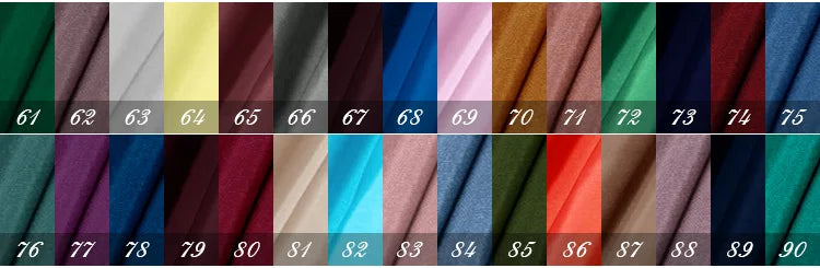 45'' Wide 8MM Thin Solid Color Blue Red Silk Habotai Fabric by Yard for Summer Dress Shirt Suit Pants Pajamas DIY Sewing Material F002