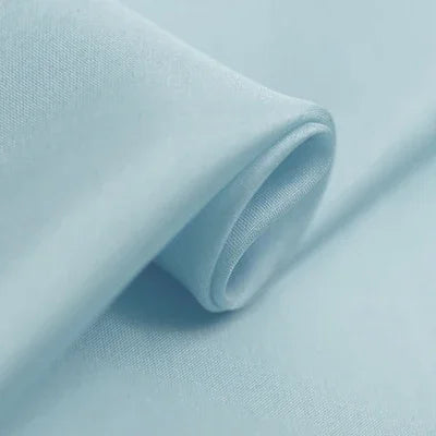 45'' Wide 8MM Thin Solid Color Blue Red Silk Habotai Fabric by Yard for Summer Dress Shirt Suit Pants Pajamas DIY Sewing Material F002