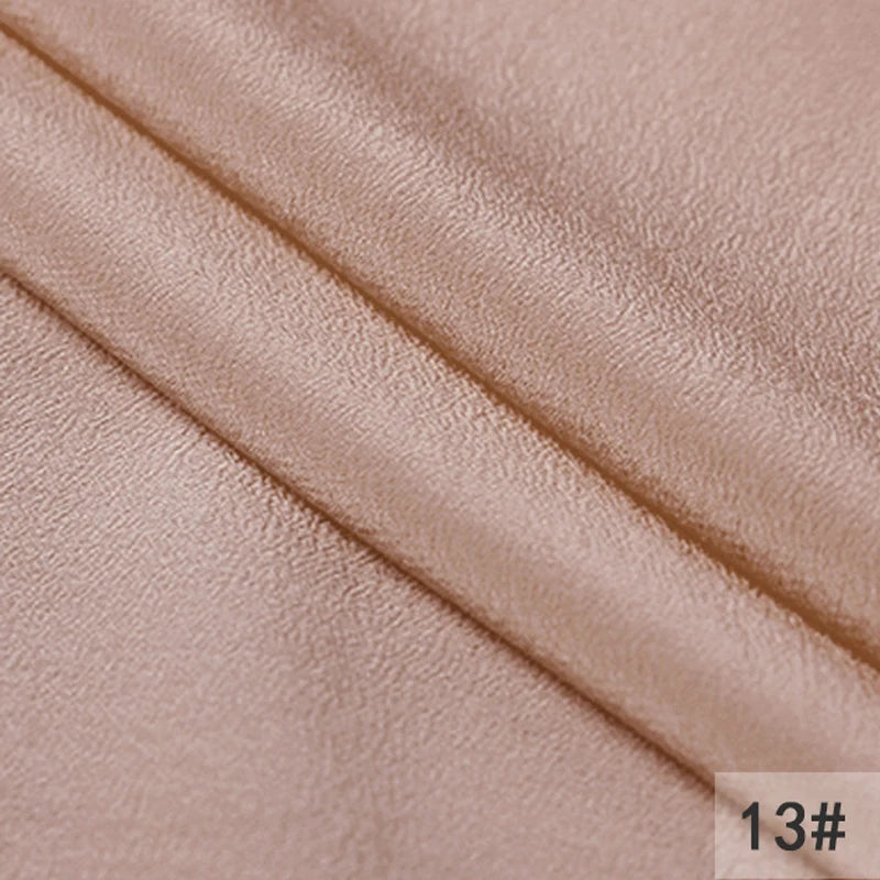 44Colors!114CM Wide 16MM Solid Color Silk Crepe de Chine Fabric for Summer Spring Dress Cheongsam Thin Soft Silk Fabric DIY Sewing Material F119