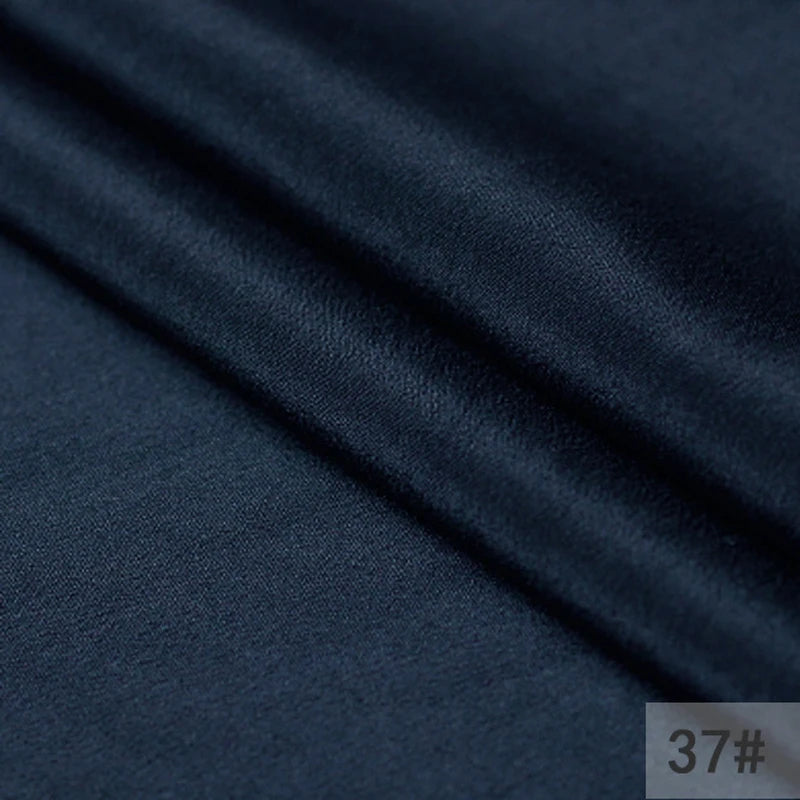 44Colors!114CM Wide 16MM Solid Color Silk Crepe de Chine Fabric for Summer Spring Dress Cheongsam Thin Soft Silk Fabric DIY Sewing Material F119