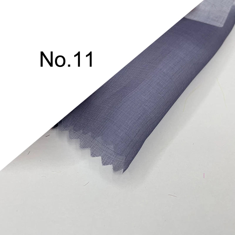 35Colors Available!43'' Wide 6MM Solid Color Silk Organza Fabric for Bubble Dress DIY Clothing Stiff Thin Fabric DIY Sewing Material F112