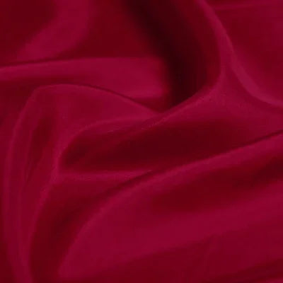 45'' Wide 8MM Thin Solid Color Blue Red Silk Habotai Fabric by Yard for Summer Dress Shirt Suit Pants Pajamas DIY Sewing Material F002