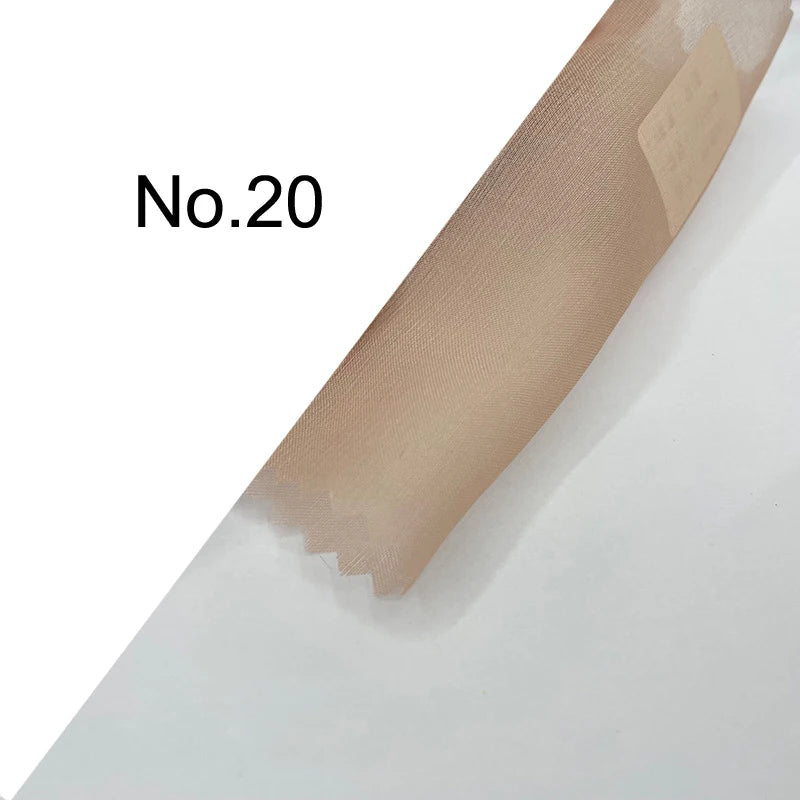 35Colors Available!43'' Wide 6MM Solid Color Silk Organza Fabric for Bubble Dress DIY Clothing Stiff Thin Fabric DIY Sewing Material F112