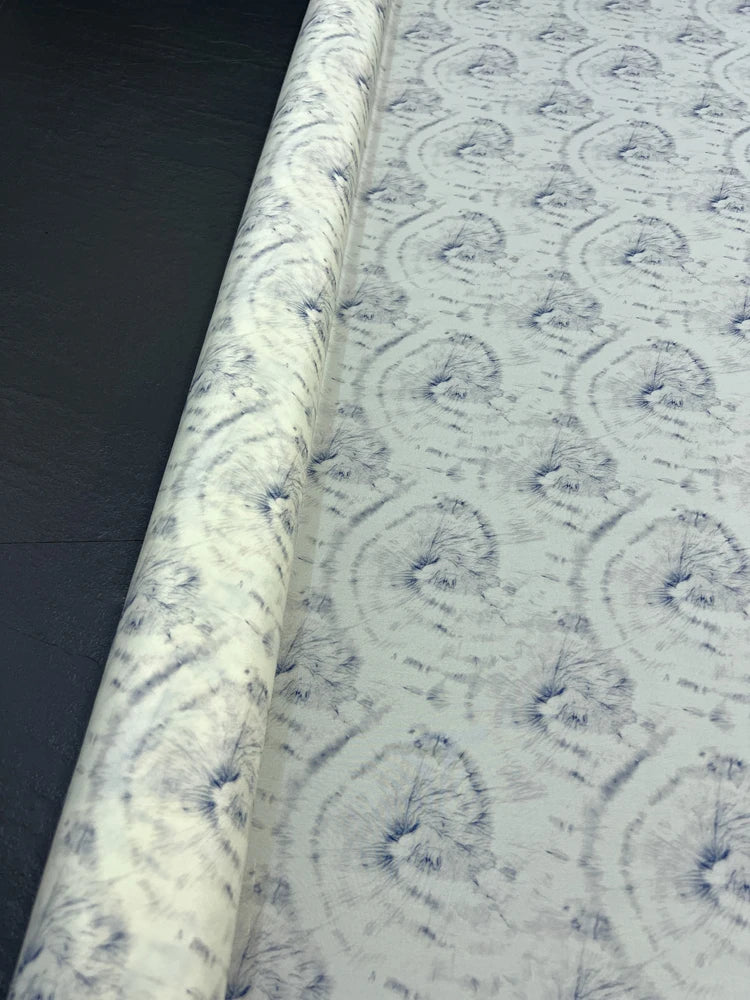 140CM Wide 18MM Silk Crepe de Chine Fabric Stretch-Printed Design for Thin Summer Pants Dress Soft Comfortable Fabric DIY Sewing Material D1617