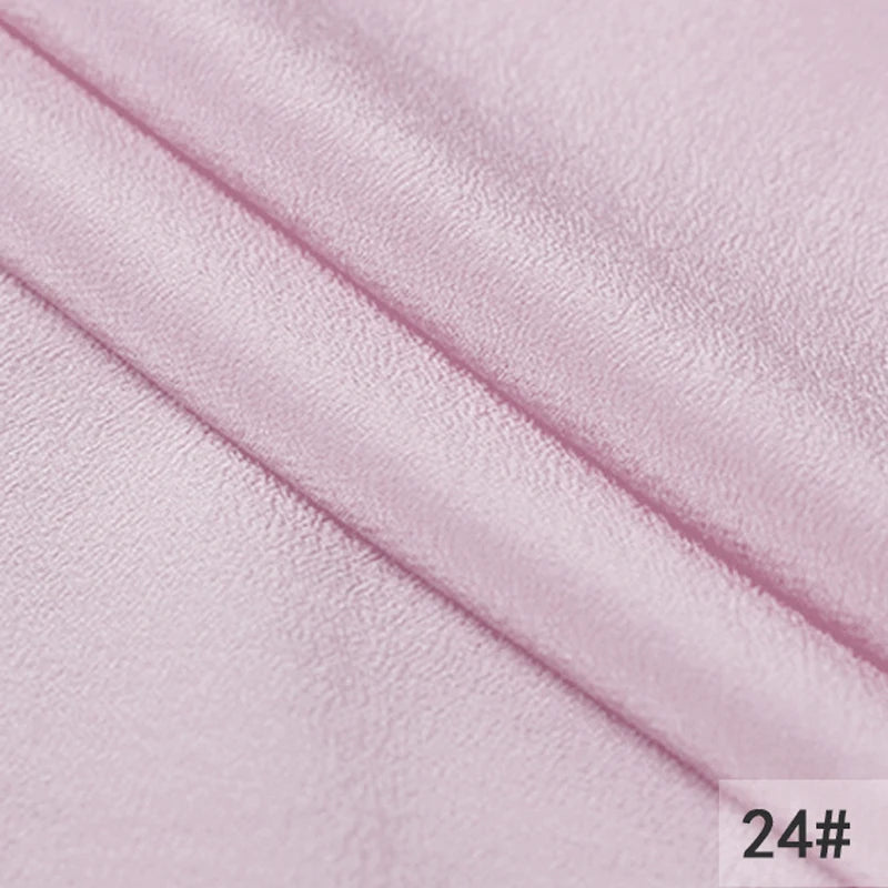 44Colors!114CM Wide 16MM Solid Color Silk Crepe de Chine Fabric for Summer Spring Dress Cheongsam Thin Soft Silk Fabric DIY Sewing Material F119