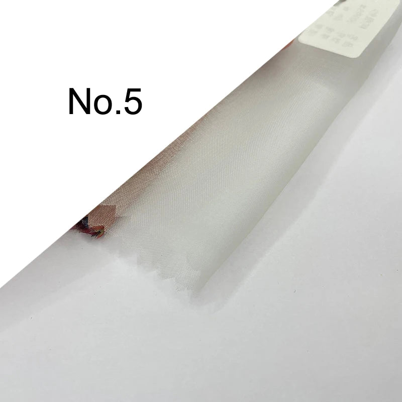 35Colors Available!43'' Wide 6MM Solid Color Silk Organza Fabric for Bubble Dress DIY Clothing Stiff Thin Fabric DIY Sewing Material F112