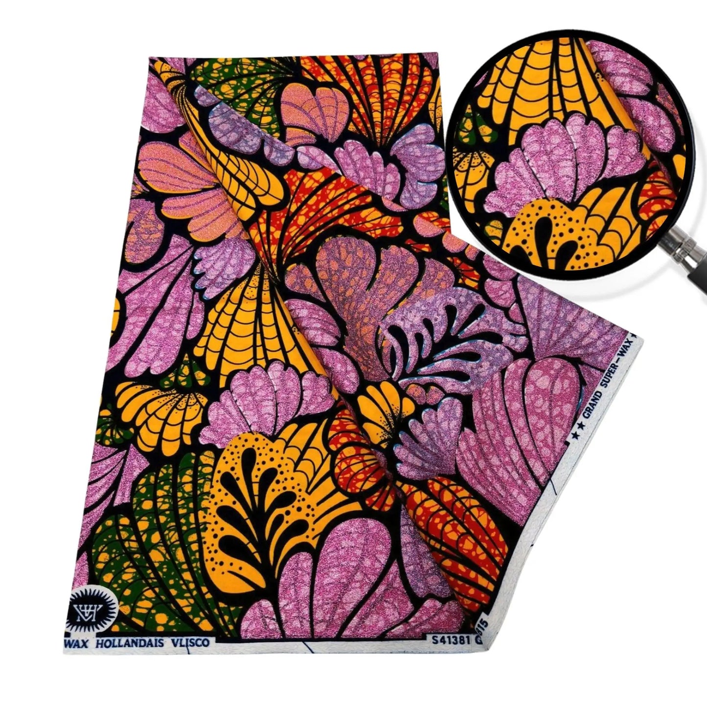 6Patterns 115CM Wide 24*24Yarns Special Printed African Wax Batik Cotton Fabric Summer Spring Clothing Cushion DIY Material R777