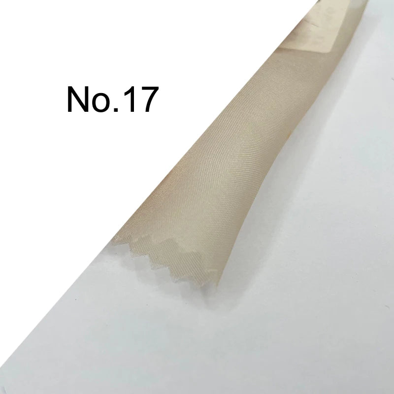 35Colors Available!43'' Wide 6MM Solid Color Silk Organza Fabric for Bubble Dress DIY Clothing Stiff Thin Fabric DIY Sewing Material F112