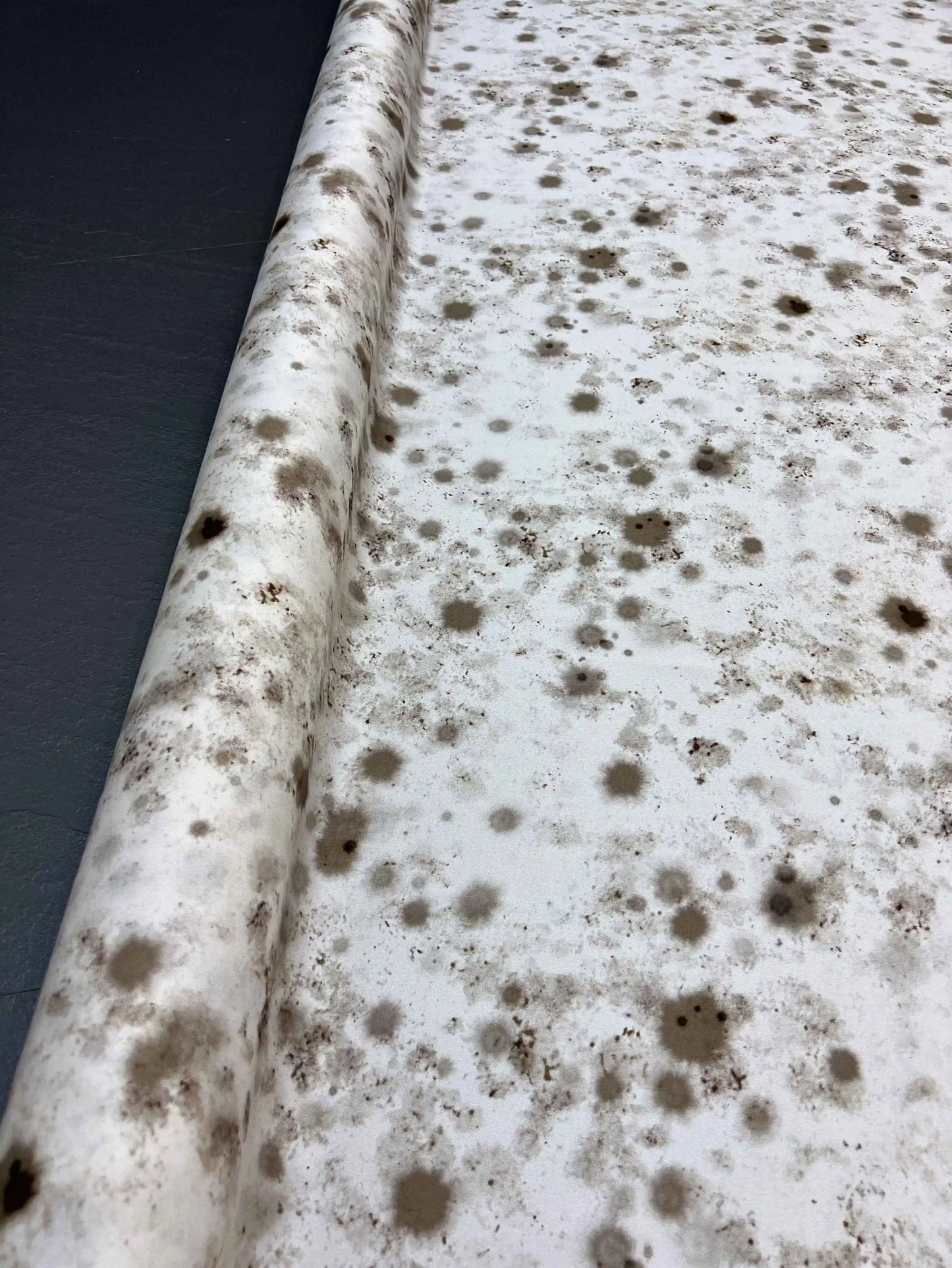 55'' Wide 19MM Thickness-Brown Print Stretch Silk Fabric by Yard for Summer Pants Dress Jacket Perfect Sense of Draping Soft Fabric DIY Sewing Silk Fabric Material D1622