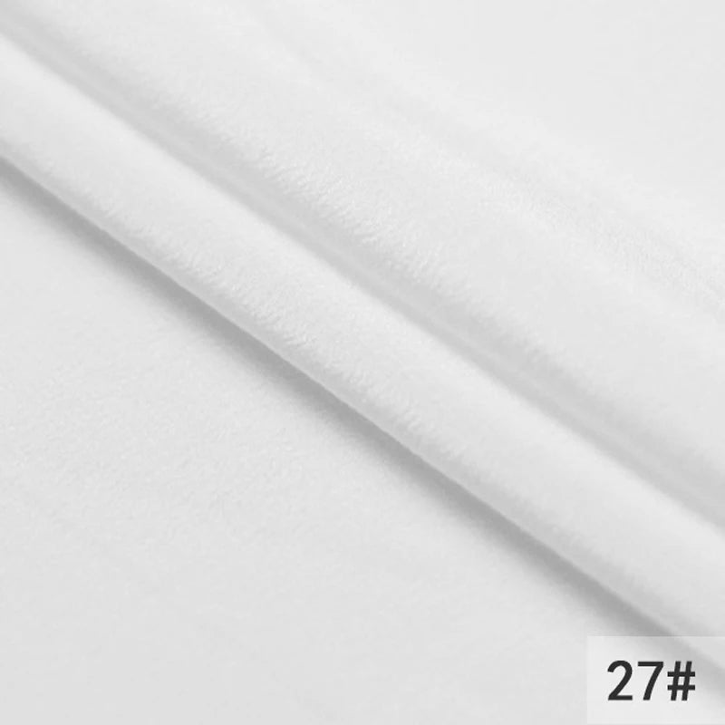 44Colors!114CM Wide 16MM Solid Color Silk Crepe de Chine Fabric for Summer Spring Dress Cheongsam Thin Soft Silk Fabric DIY Sewing Material F119