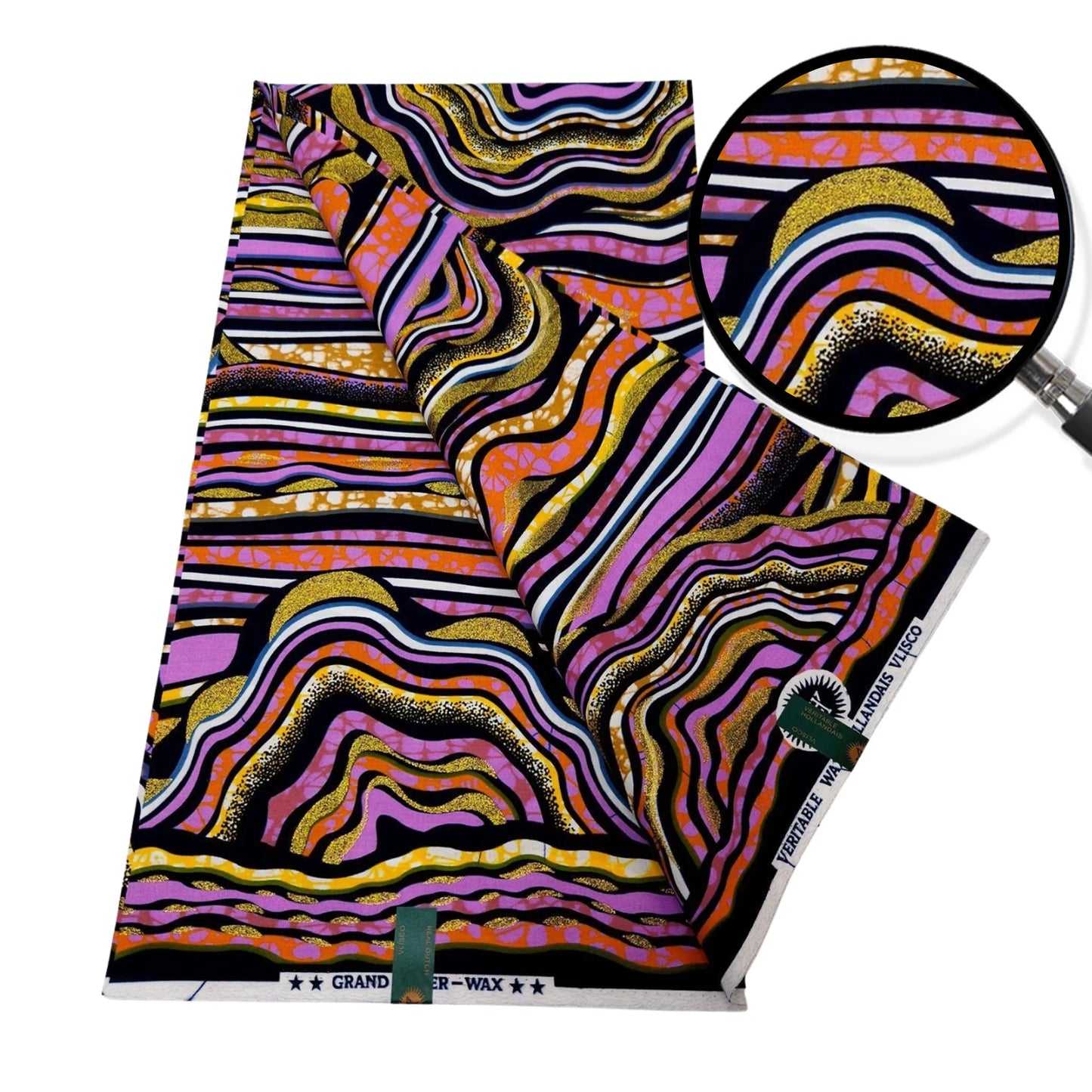 6Patterns 115CM Wide 24*24Yarns Special Printed African Wax Batik Cotton Fabric Summer Spring Clothing Cushion DIY Material R777