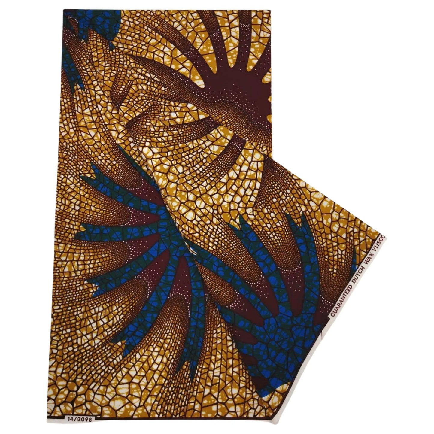 115CM Wide 6Yards Long Lollipop Printed on Blue,Summer Spring African Wax Batik Cotton Fabric,DIY Material for Clothing R772