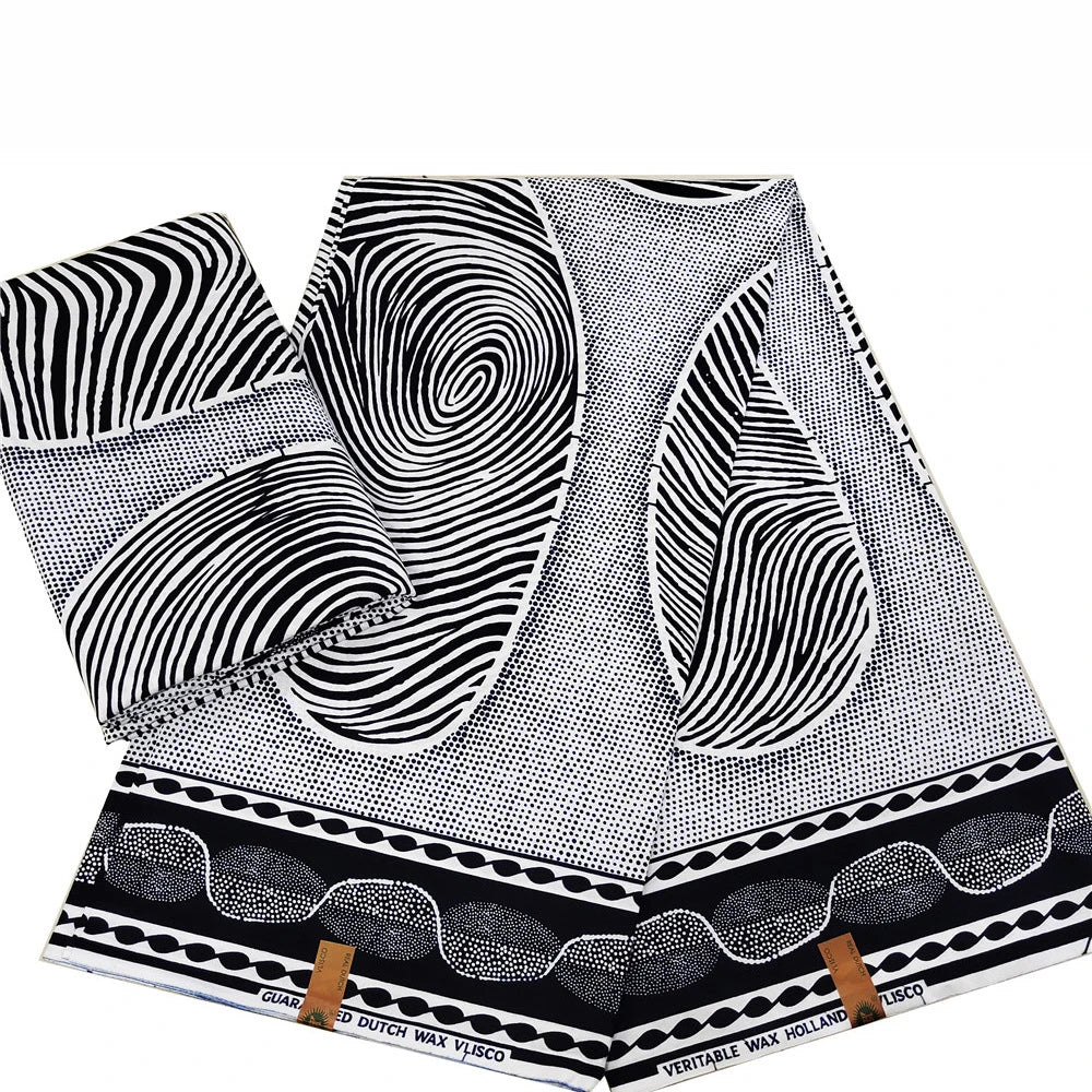 14 Patterns Prints,100% Cotton Wax Batik Fabric with African Style for Sewing Summer Clothing Sofa Curtains-6 Yards Long R1116