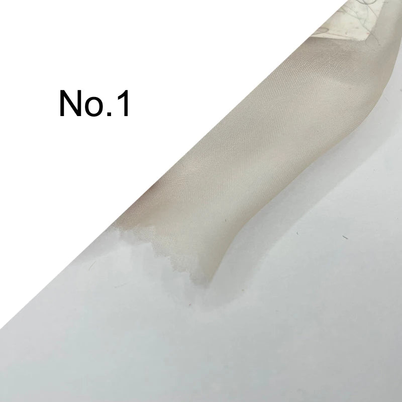 35Colors Available!43'' Wide 6MM Solid Color Silk Organza Fabric for Bubble Dress DIY Clothing Stiff Thin Fabric DIY Sewing Material F112