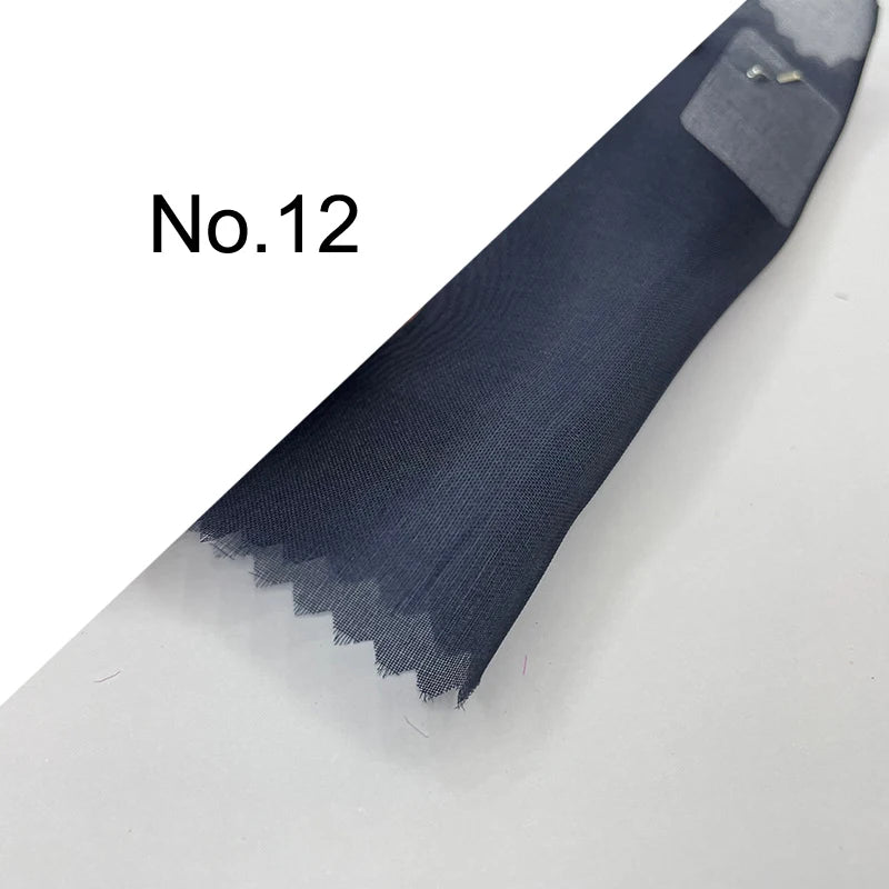 35Colors Available!43'' Wide 6MM Solid Color Silk Organza Fabric for Bubble Dress DIY Clothing Stiff Thin Fabric DIY Sewing Material F112