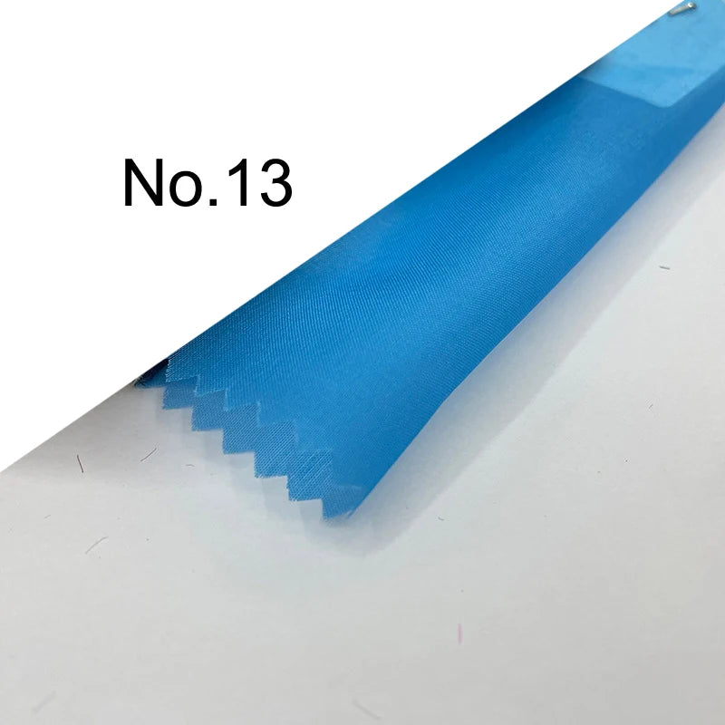 35Colors Available!43'' Wide 6MM Solid Color Silk Organza Fabric for Bubble Dress DIY Clothing Stiff Thin Fabric DIY Sewing Material F112
