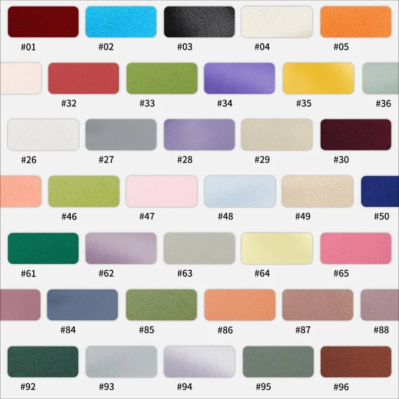 Solid Color Heavy Silk Crepe Plain Fabric by Yard for Spring Autumn Summer Jacket Dress Pants Suit,DIY Sewing 45'' Wide 30MM Thick 96 Colors R1211