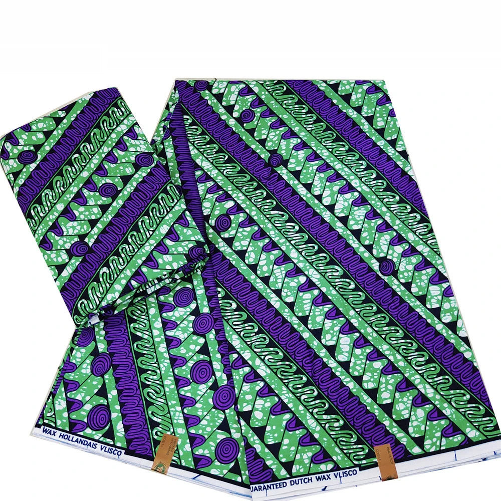 14 Patterns Prints,100% Cotton Wax Batik Fabric with African Style for Sewing Summer Clothing Sofa Curtains-6 Yards Long R1116