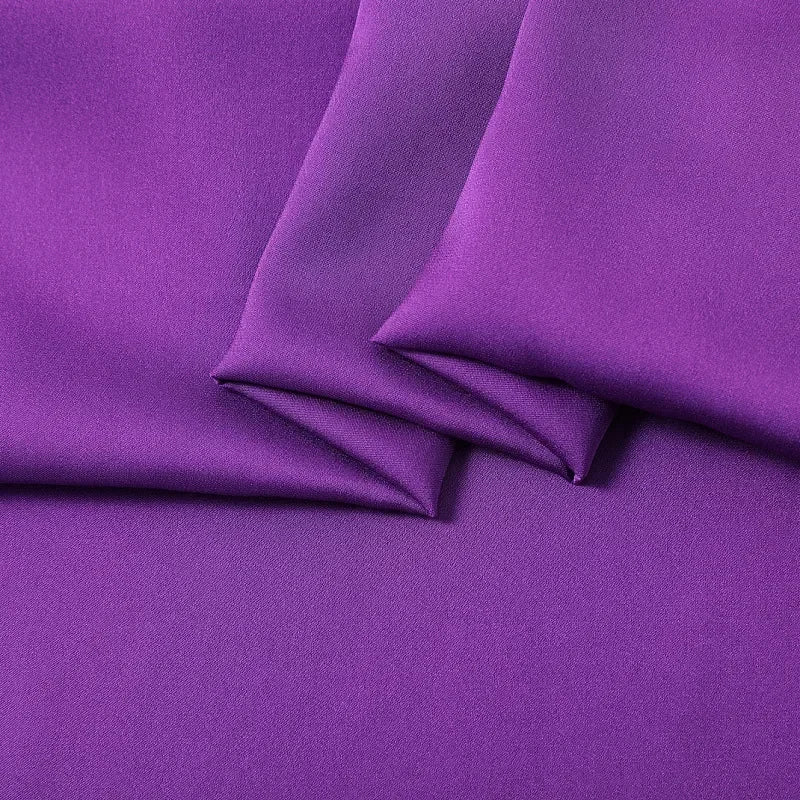 17Colors!55'' Wide 19MM Dyed Solid Color Stretch Silk Fabric for DIY Sewing Summer Dress Shirt Clothes Cheongsam Pants Y005
