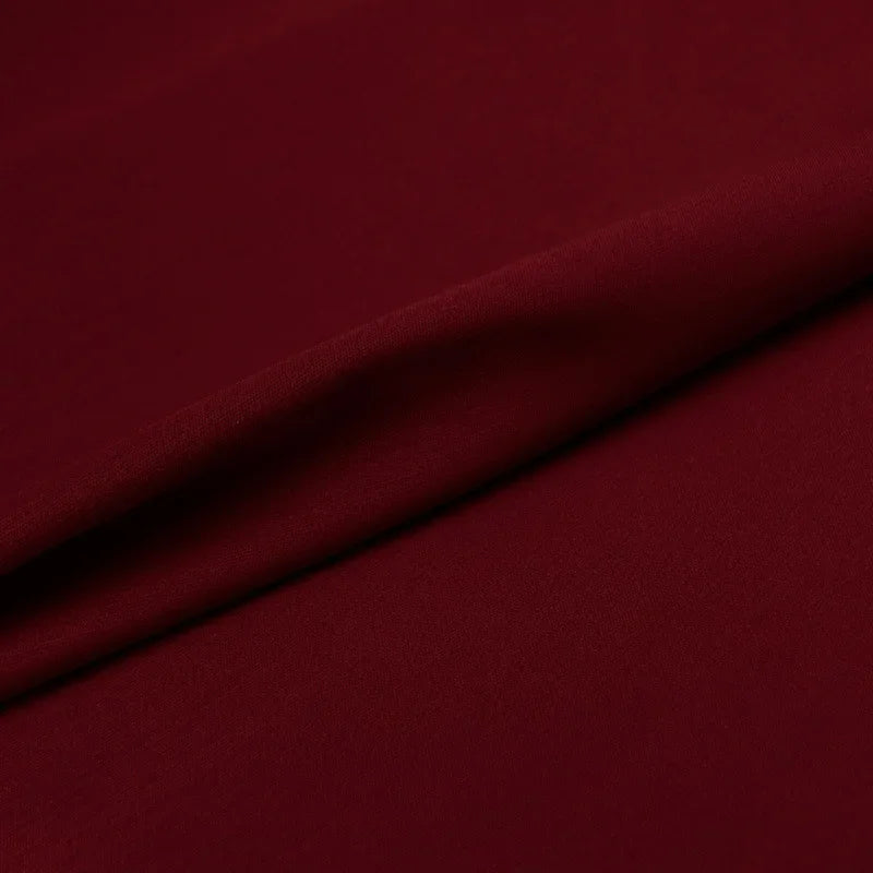 10 Colors!55'' Wide 35MM Solid Color Heavy Silk Wool Twill Fabric by Yard for Autumn Winter Dress Jacket Clothes Pants DIY Sewing Material F073