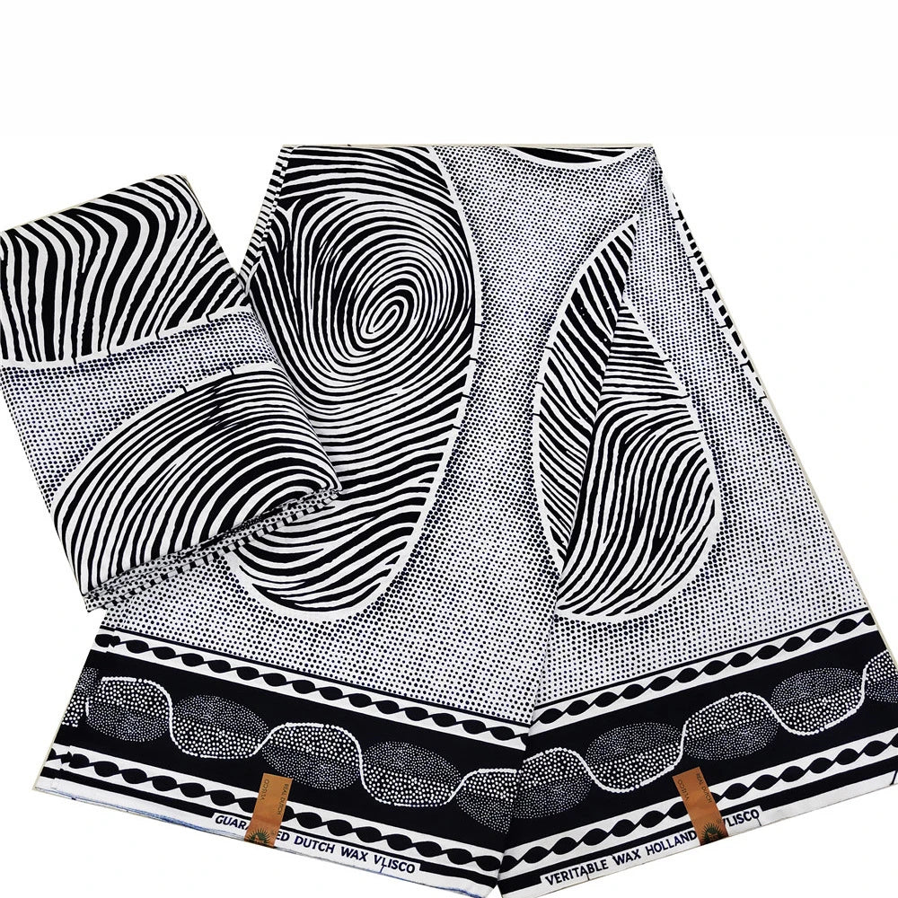 14 Patterns Prints,100% Cotton Wax Batik Fabric with African Style for Sewing Summer Clothing Sofa Curtains-6 Yards Long R1116