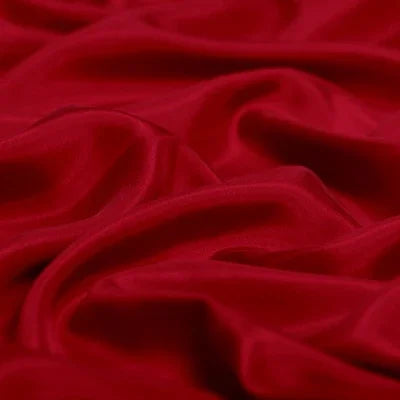 45'' Wide 8MM Thin Solid Color Blue Red Silk Habotai Fabric by Yard for Summer Dress Shirt Suit Pants Pajamas DIY Sewing Material F002