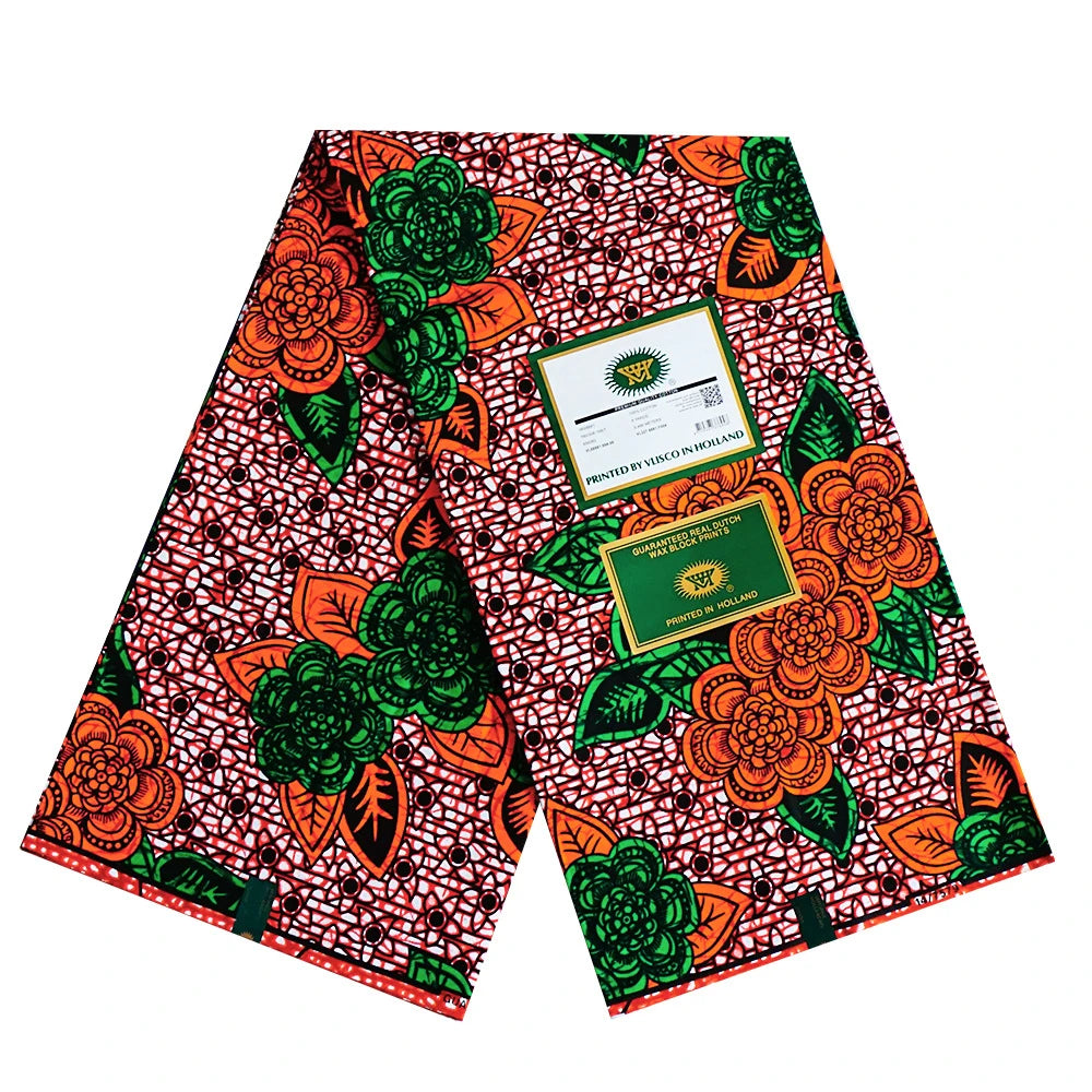 Summer Dress Pants Curtains Cushion DIY Sewing Cotton African Wax Batik Fabric-6 Yds Long 115CM Wide 11 Patterns Prints R1096