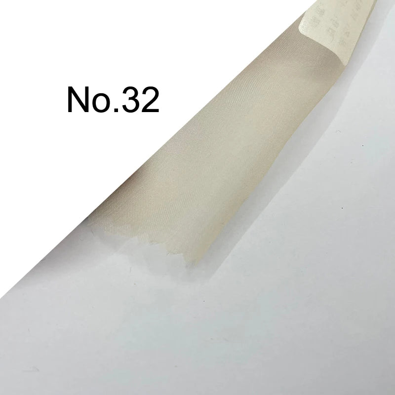 35Colors Available!43'' Wide 6MM Solid Color Silk Organza Fabric for Bubble Dress DIY Clothing Stiff Thin Fabric DIY Sewing Material F112