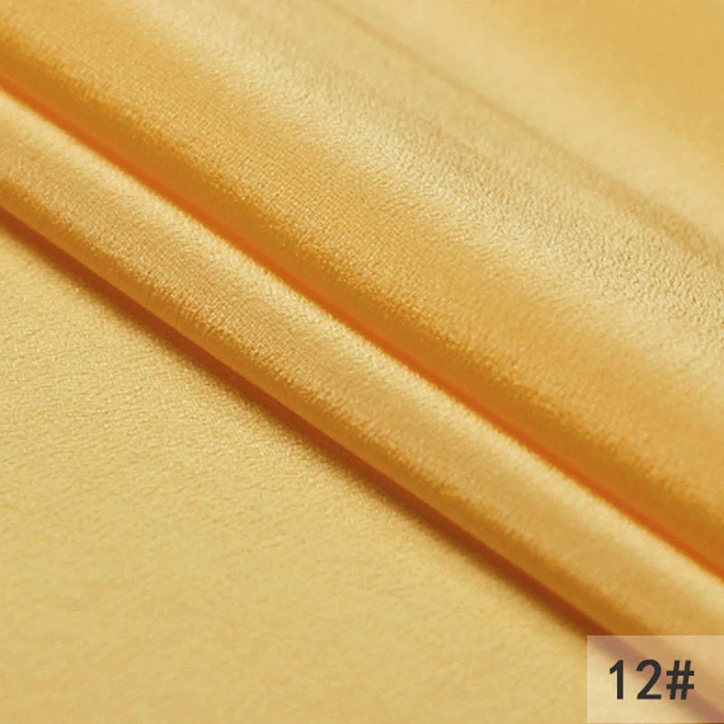 44Colors!114CM Wide 16MM Solid Color Silk Crepe de Chine Fabric for Summer Spring Dress Cheongsam Thin Soft Silk Fabric DIY Sewing Material F119