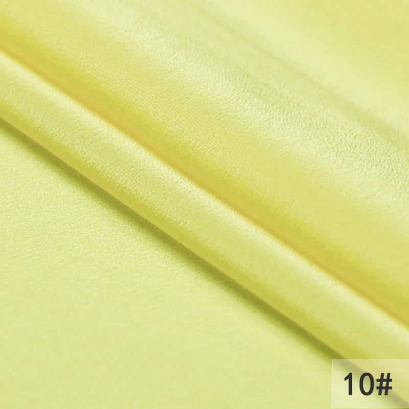 44Colors!114CM Wide 16MM Solid Color Silk Crepe de Chine Fabric for Summer Spring Dress Cheongsam Thin Soft Silk Fabric DIY Sewing Material F119