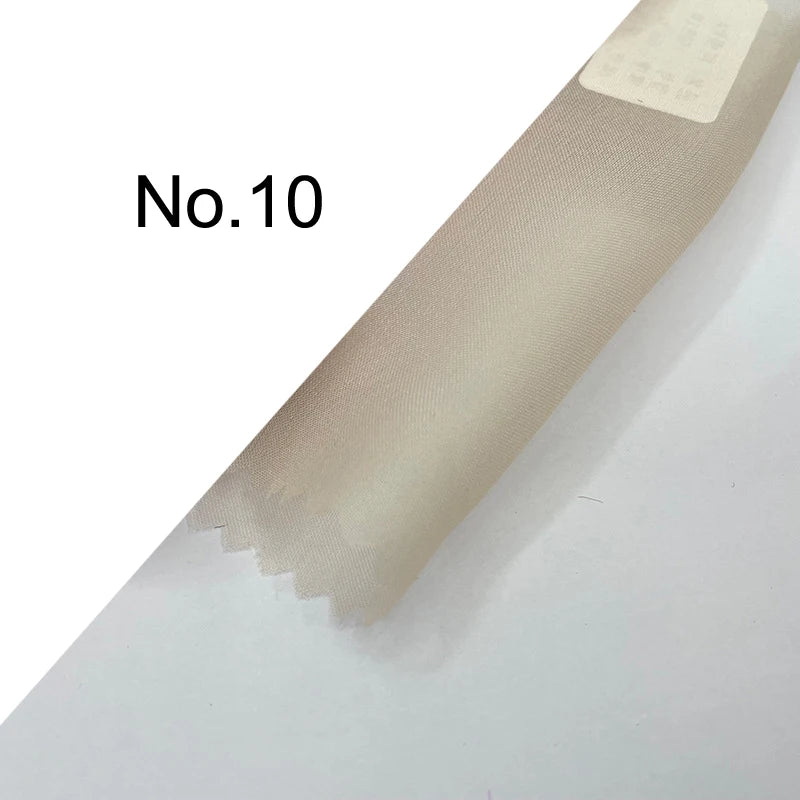 35Colors Available!43'' Wide 6MM Solid Color Silk Organza Fabric for Bubble Dress DIY Clothing Stiff Thin Fabric DIY Sewing Material F112