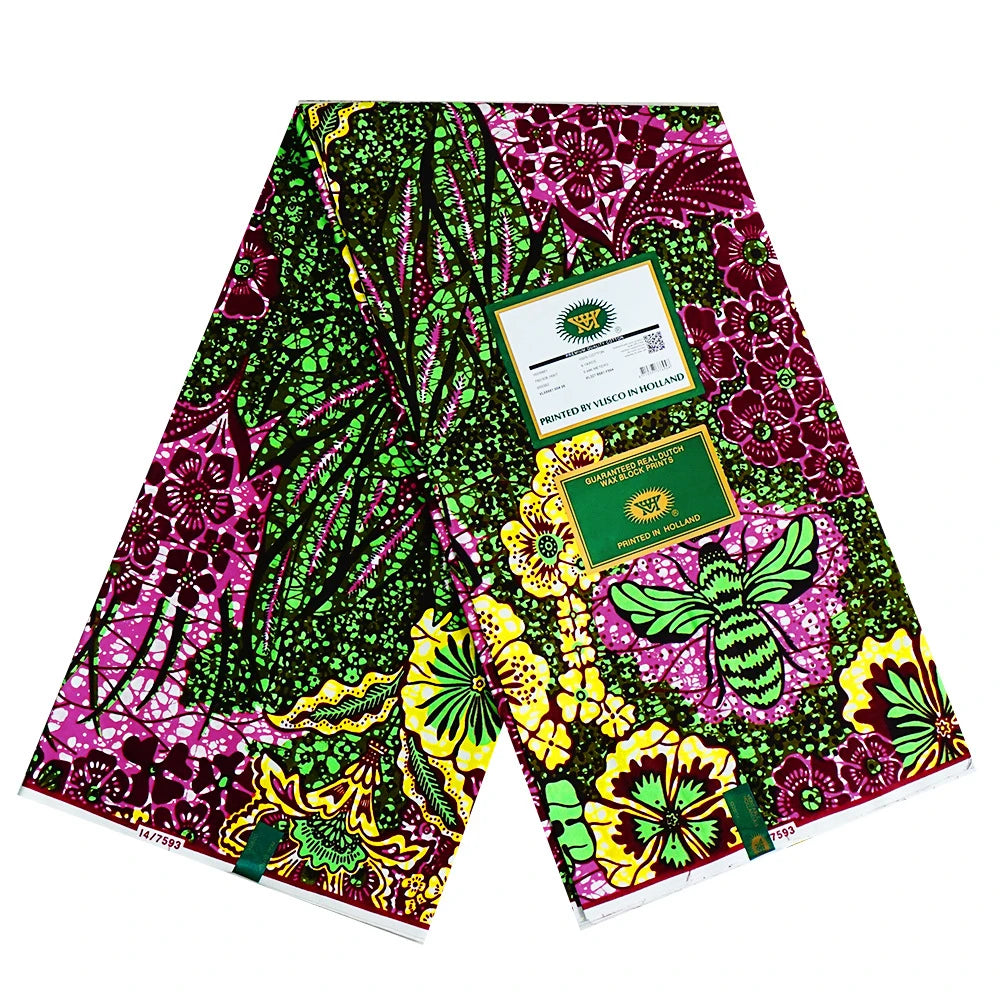 Summer Dress Pants Curtains Cushion DIY Sewing Cotton African Wax Batik Fabric-6 Yds Long 115CM Wide 11 Patterns Prints R1096