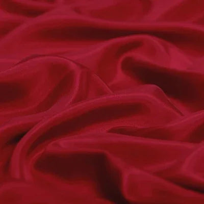 45'' Wide 8MM Thin Solid Color Blue Red Silk Habotai Fabric by Yard for Summer Dress Shirt Suit Pants Pajamas DIY Sewing Material F002