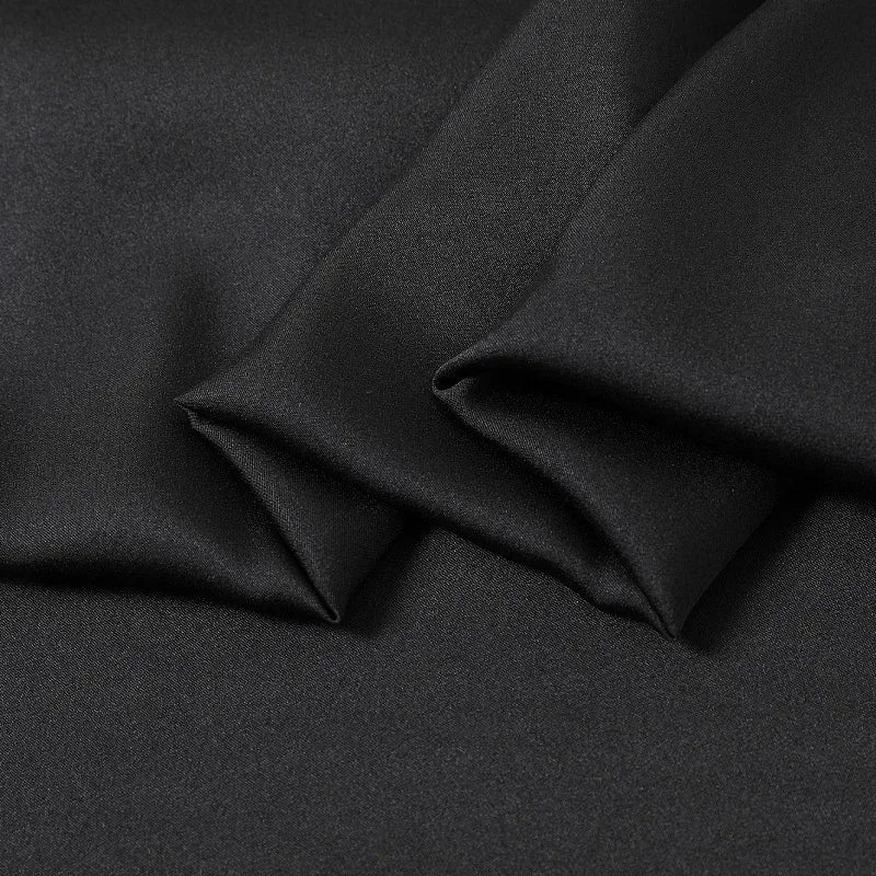 17Colors!55'' Wide 19MM Dyed Solid Color Stretch Silk Fabric for DIY Sewing Summer Dress Shirt Clothes Cheongsam Pants Y005