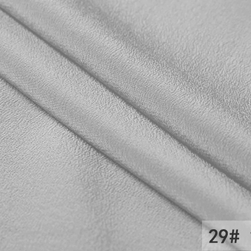 44Colors!114CM Wide 16MM Solid Color Silk Crepe de Chine Fabric for Summer Spring Dress Cheongsam Thin Soft Silk Fabric DIY Sewing Material F119