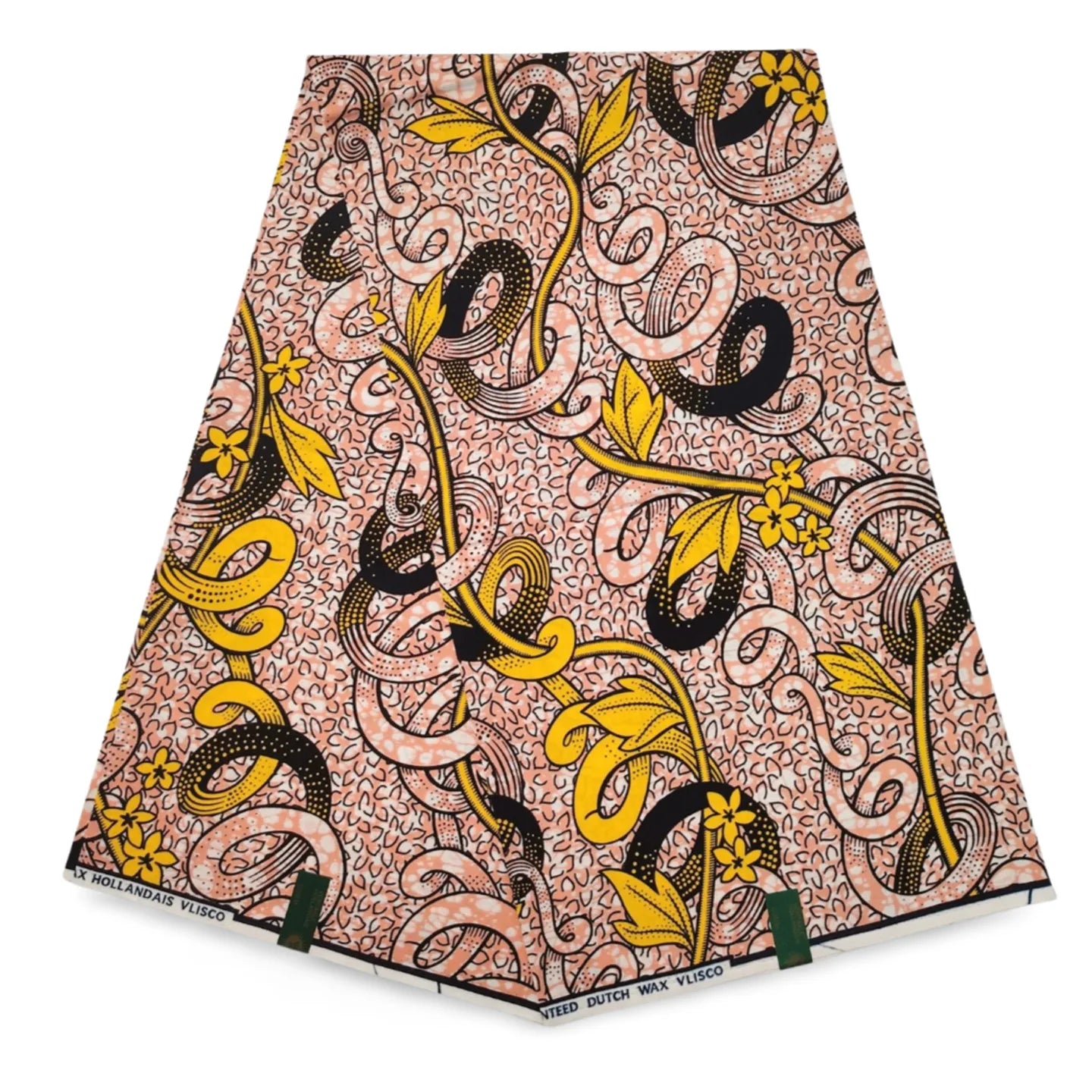 African Style Batik Cotton Fabric with Floral Geometry Prints,115CM Wide 6Yards Long in 6 Patterns DIY Sewing Dress Pants R743