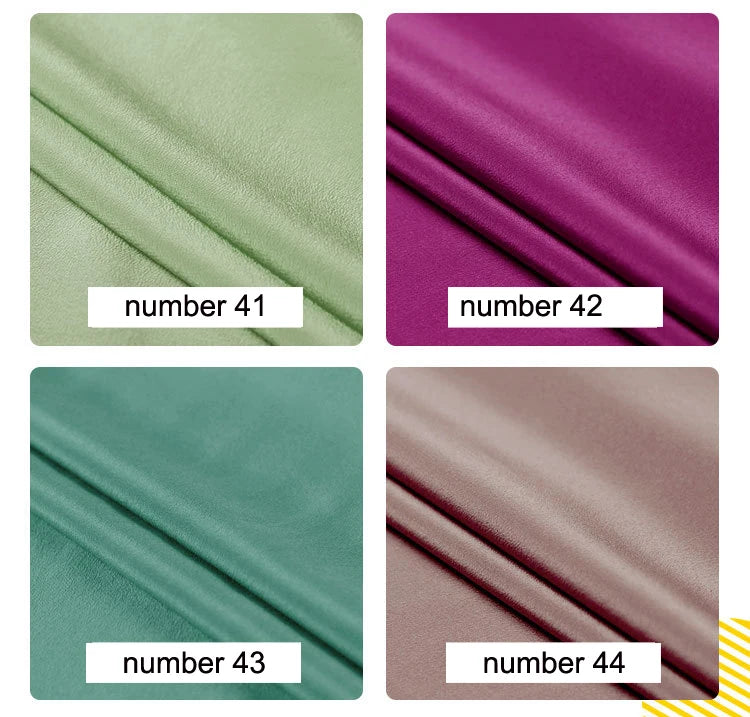 44Colors!114CM Wide 16MM Solid Color Silk Crepe de Chine Fabric for Summer Spring Dress Cheongsam Thin Soft Silk Fabric DIY Sewing Material F119