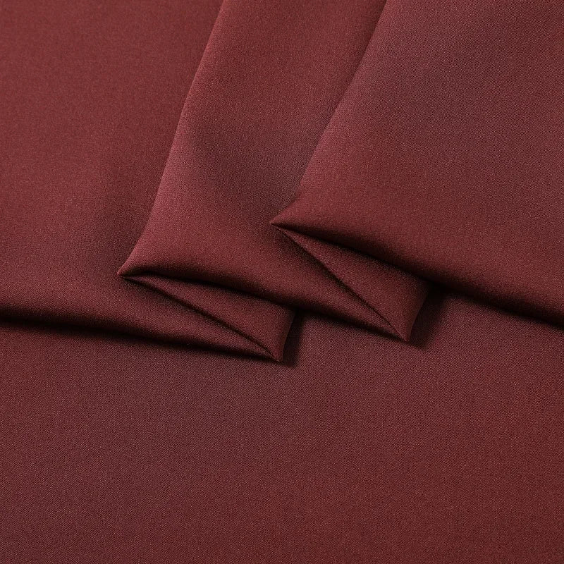17Colors!55'' Wide 19MM Dyed Solid Color Stretch Silk Fabric for DIY Sewing Summer Dress Shirt Clothes Cheongsam Pants Y005