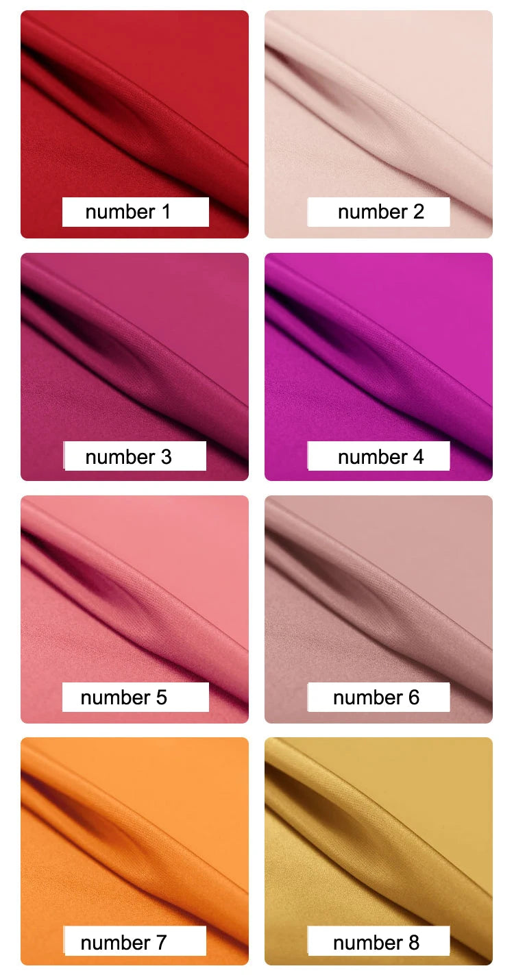 15Colors!140CM Wide 30MM Solid Color Silk Crepe de Chine Fabric for Summer Spring Dress Cheongsam Heavy Silk Fabric DIY Sewing Material F118