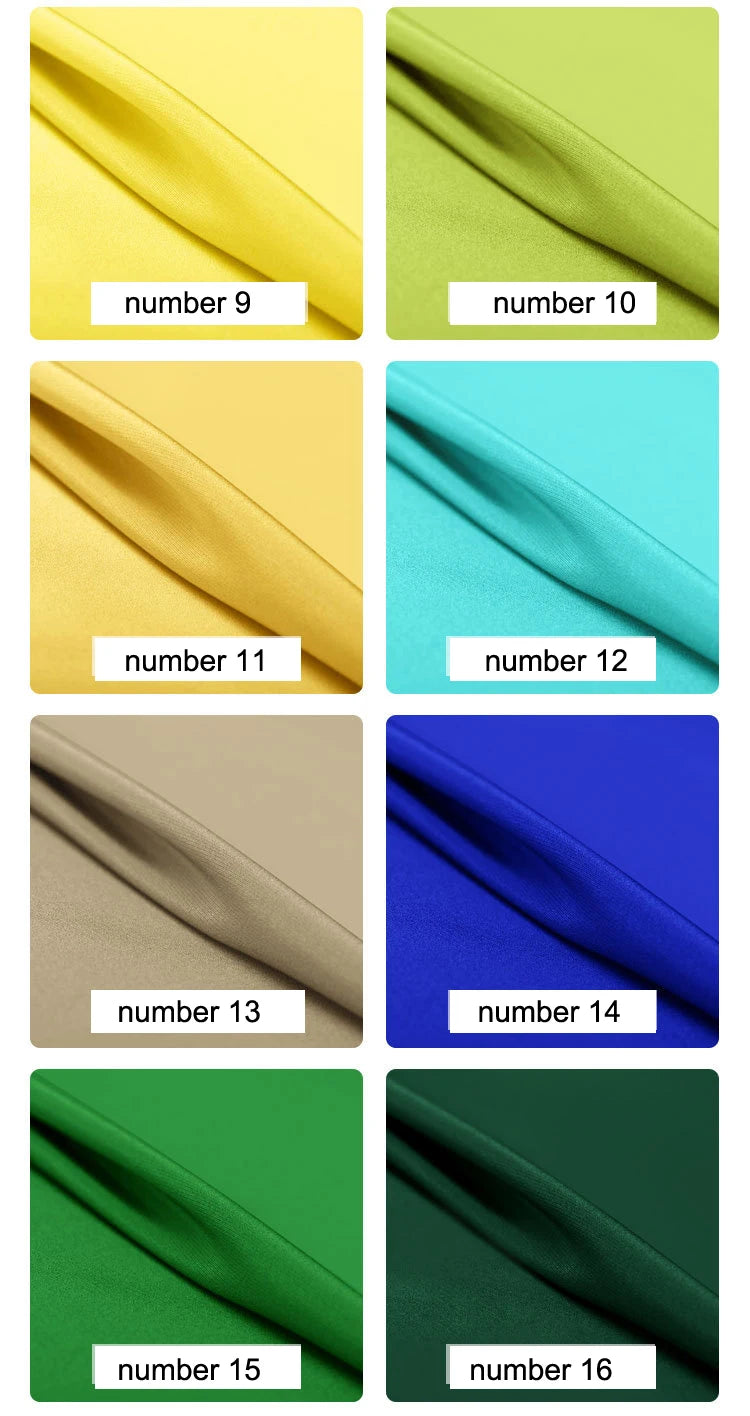 15Colors!140CM Wide 30MM Solid Color Silk Crepe de Chine Fabric for Summer Spring Dress Cheongsam Heavy Silk Fabric DIY Sewing Material F118