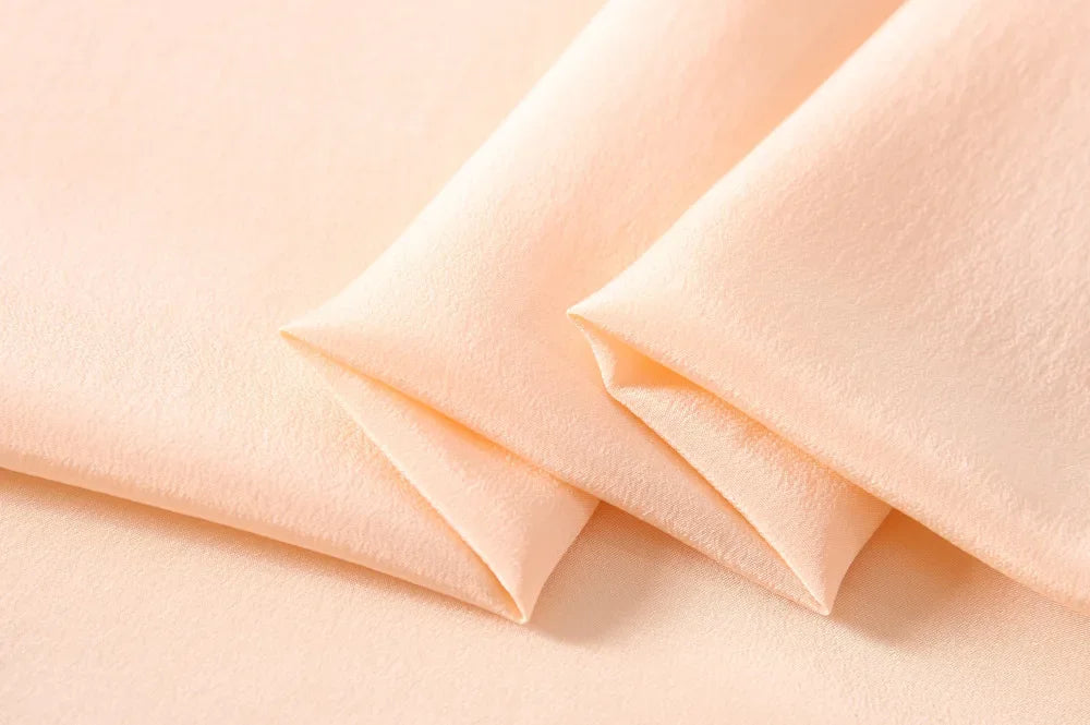 45'' Wide 16MM Solid Color Silk Crepe de Chine Fabric for Summer Soft Dress Shirt Clothes Cheongsam DIY Sewing Material Y051