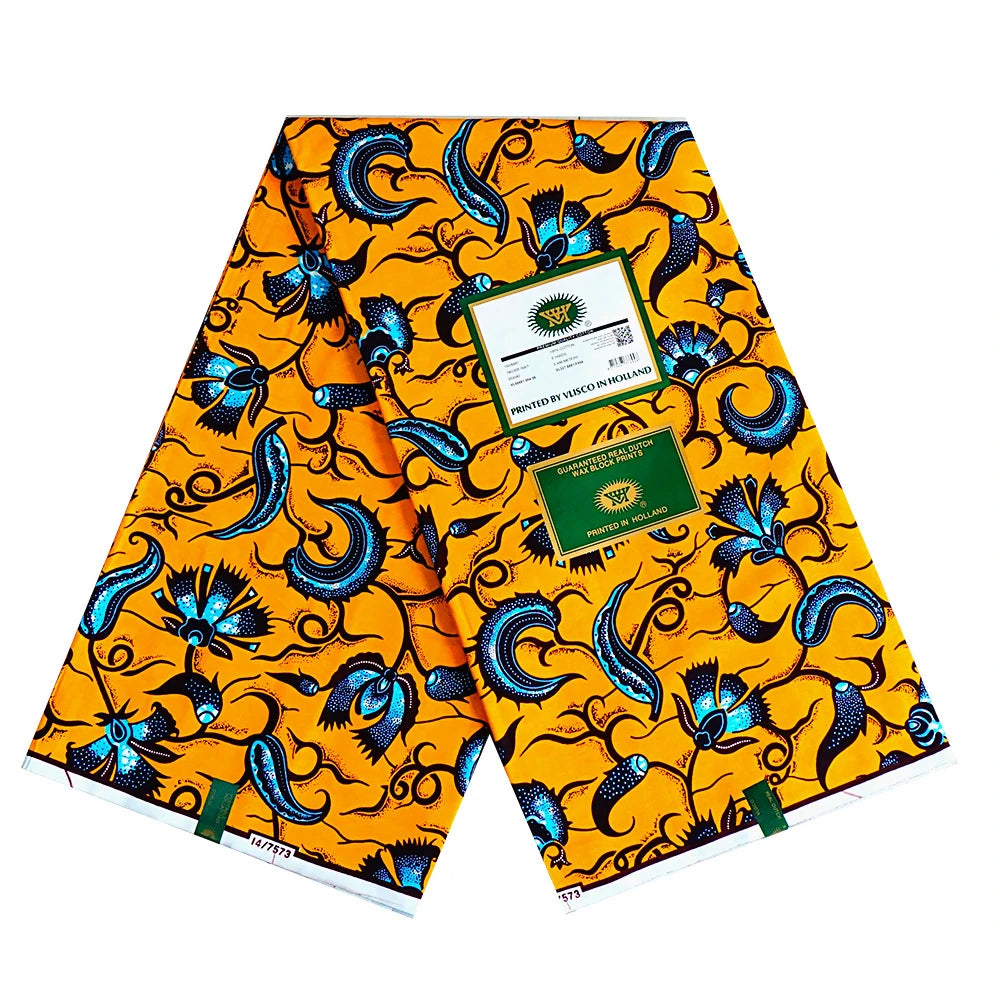 Summer Dress Pants Curtains Cushion DIY Sewing Cotton African Wax Batik Fabric-6 Yds Long 115CM Wide 11 Patterns Prints R1096