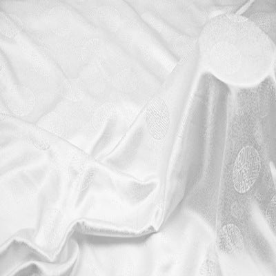 114CM Wide 16MM Chinese Style Jacquard Silk Satin Fabric for Summer one-piece dress Shirt Clothes DIY Sewing Material F062