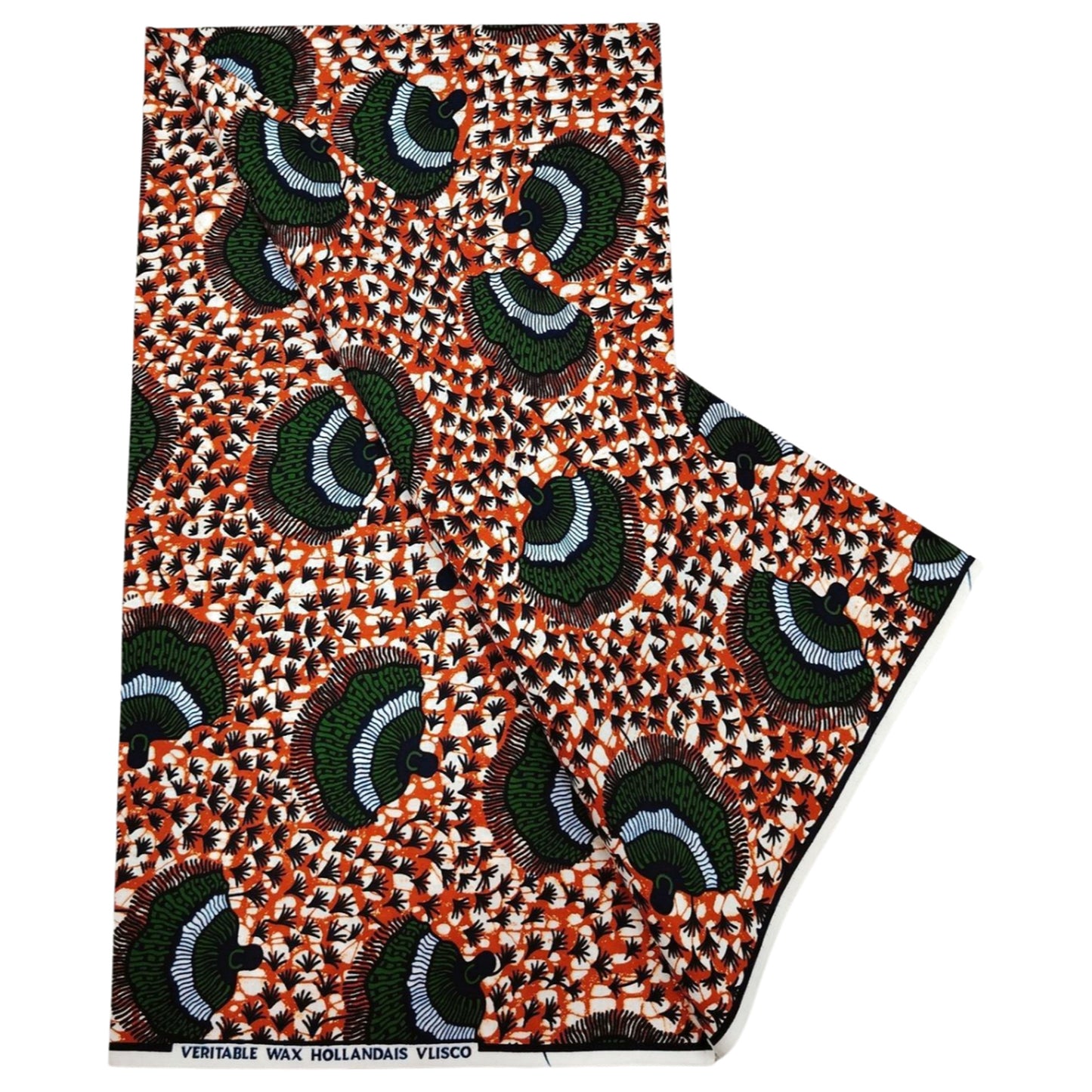 24*24Yarns African Cotton Batik Wax Fabric,115CM Wide Printed Green Design 6Yards Long,Summer Dress Pants Sofa DIY Material R851