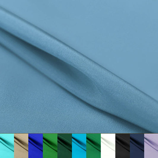 15Colors!140CM Wide 30MM Solid Color Silk Crepe de Chine Fabric for Summer Spring Dress Cheongsam Heavy Silk Fabric DIY Sewing Material F118