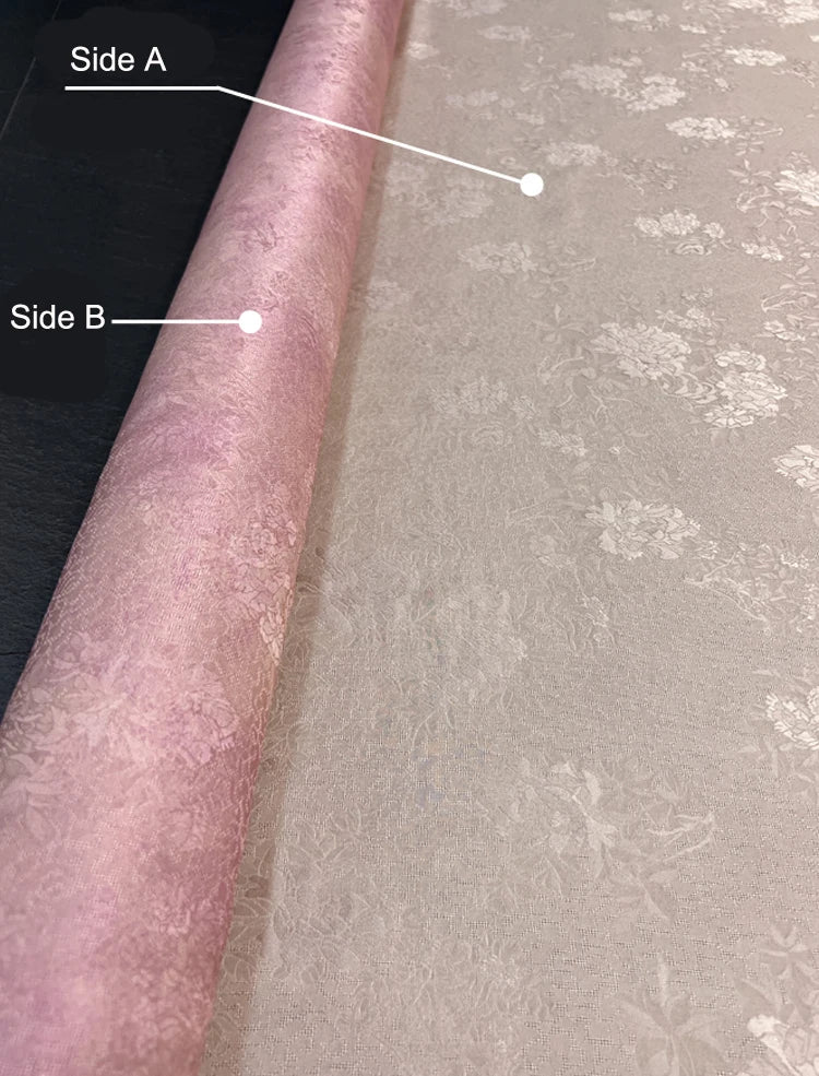3 Colors! 45'' Wide 22MM Thickness Chinese Style Jacquard Silk Fabric by Yard for Summer One-piece Dress Clothes Pants Double-faced Silk DIY Sewing Material D1539