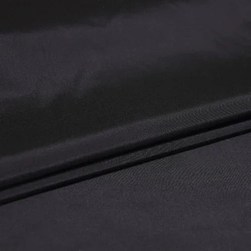 53'' Wide 127G/M Gray Black Solid Color Dupion Silk Fabric by Yard for Summer and Spring Suit Dress DIY Sewing Material C016